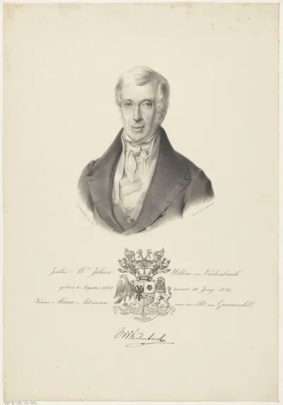 Portret van Johan Willem van Vredenburch