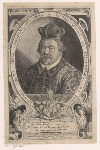Portret van Johann Adam Renner von Almendingen