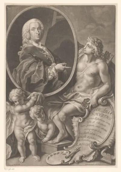 Portret van Johann Adam von Schöpf