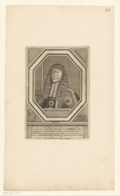 Portret van Johann Adam von Sengelau