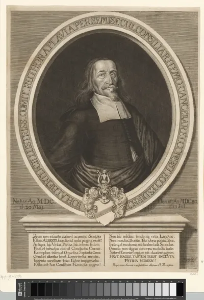 Portret van Johann Alberti