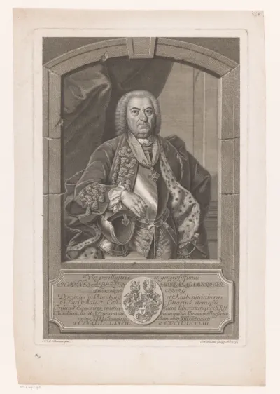 Portret van Johann Albrecht Rieter von Kornburg