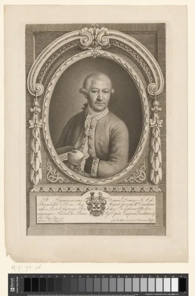 Portret van Johann Alexander, ridder van Brambilla