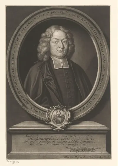 Portret van Johann Andreas von Heider