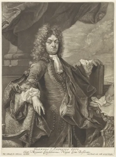 Portret van Johann Anton Otto
