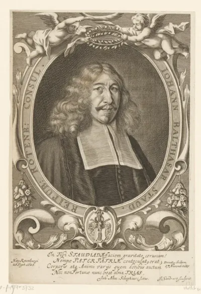 Portret van Johann Balthasar Staudt