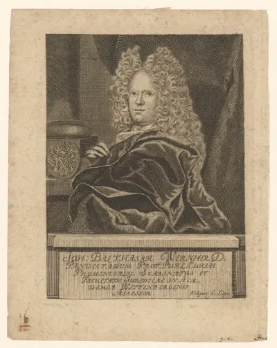 Portret van Johann Balthasar Wernher