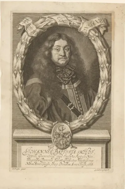 Portret van Johann Baptist Imhof