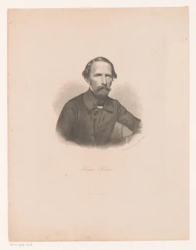 Portret van Johann Baptist Kirner