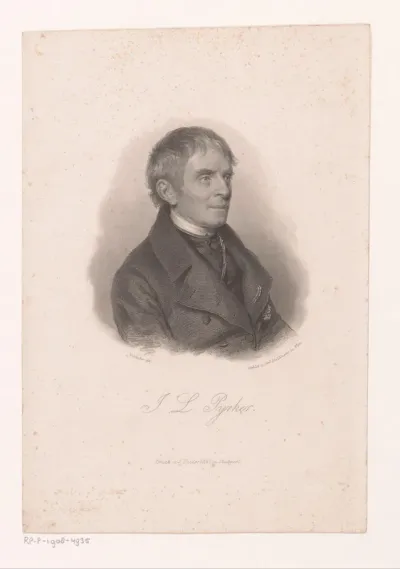 Portret van Johann Baptist Ladislaus Pyrker von Oberwart