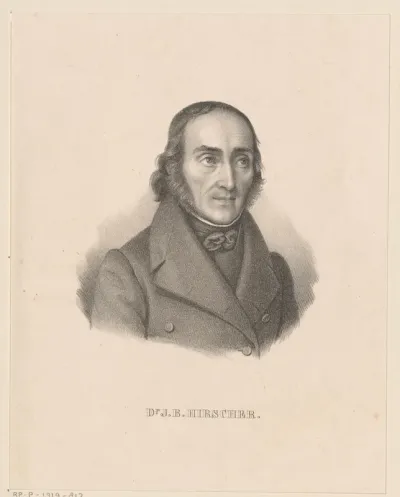 Portret van Johann Baptist von Hirscher
