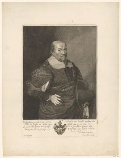 Portret van Johann Bartholomäus Holeisen