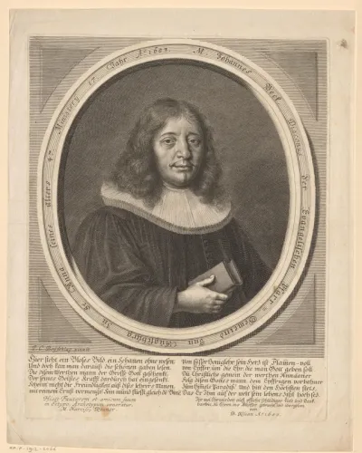 Portret van Johann Beck