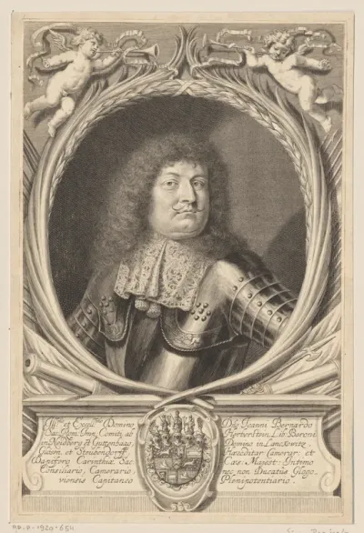Portret van Johann Bernhard von Herberstein