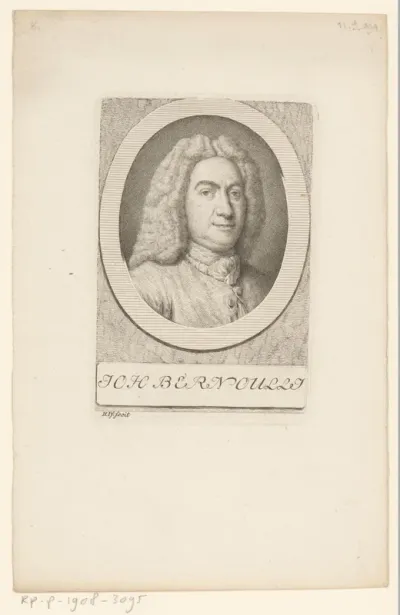 Portret van Johann Bernoulli (I)