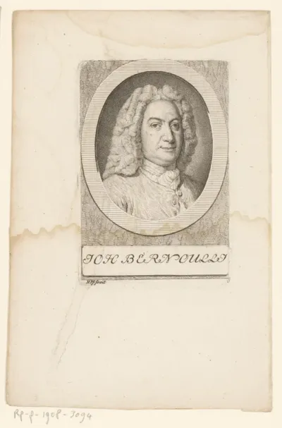 Portret van Johann Bernoulli (I)