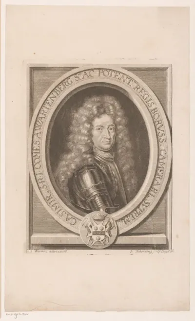 Portret van Johann Casimir Kolbe van Wartenberg II