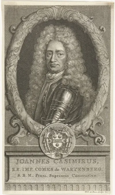 Portret van Johann Casimir Kolbe von Wartenberg