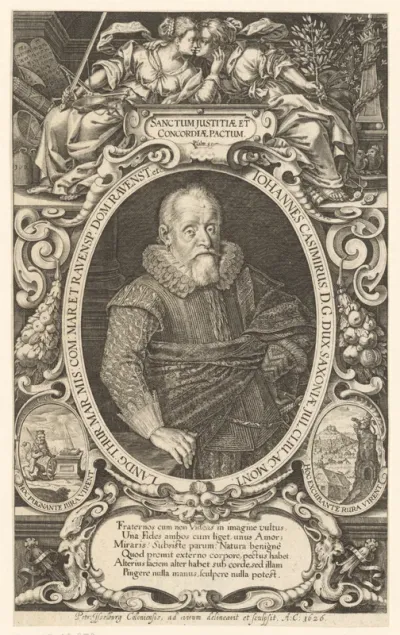 Portret van Johann Casimir