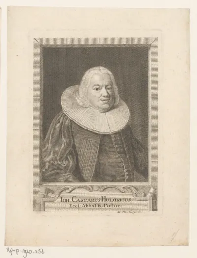 Portret van Johann Caspar Ulrich
