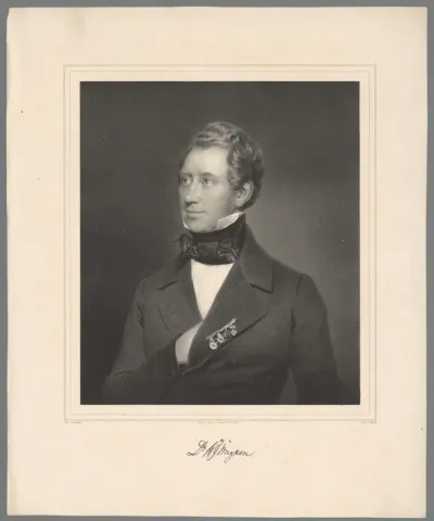Portret van Johann Christian Jüngken