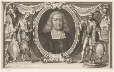 Portret van Johann Christoph Adelmann von Adelmannsfelden
