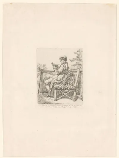 Portret van Johann Christoph Erhard