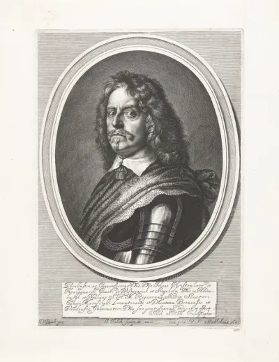 Portret van Johann Christoph Königsmark