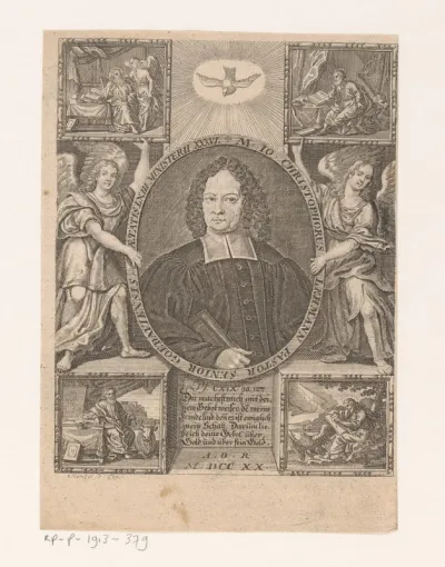 Portret van Johann Christoph Lehmann (I)