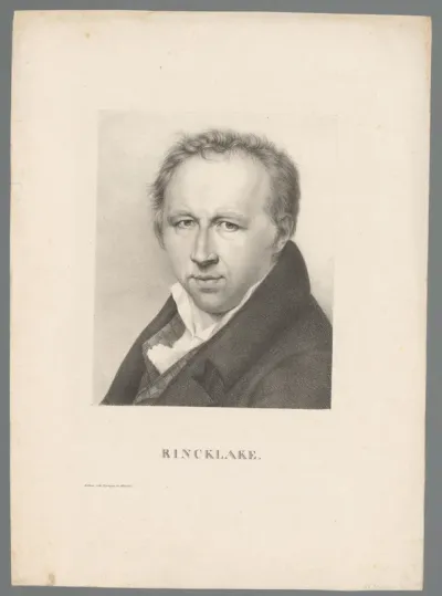 Portret van Johann Christoph Rincklake