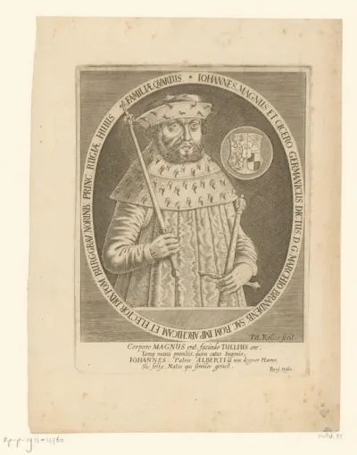 Portret van Johann Cicero van Brandenburg