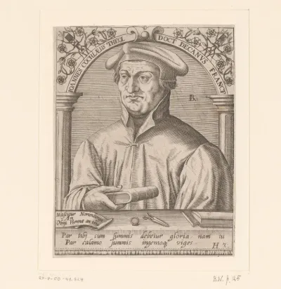 Portret van Johann Cochlaeus