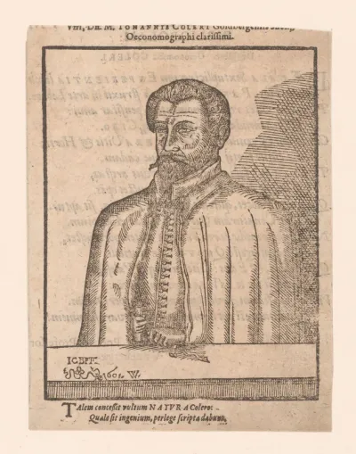 Portret van Johann Coler