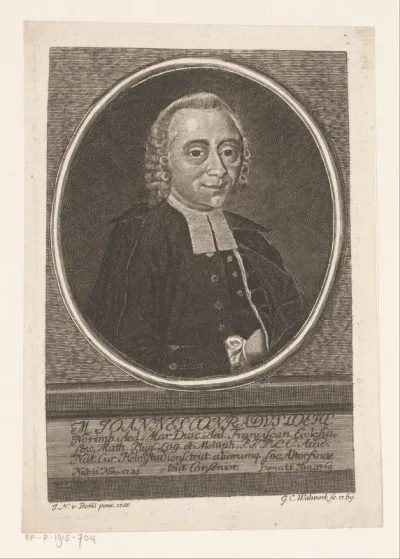 Portret van Johann Conrad Löhe