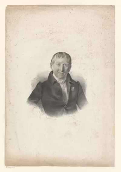 Portret van Johann Conrad Sickel