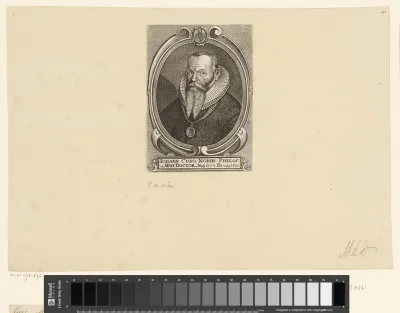 Portret van Johann Cuno