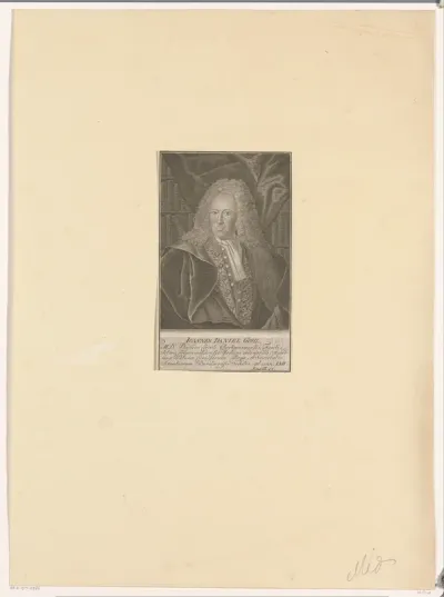 Portret van Johann Daniel Gohl