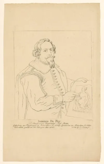 Portret van Johann de Pay