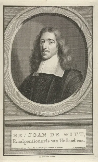 Portret van Johann de Witt