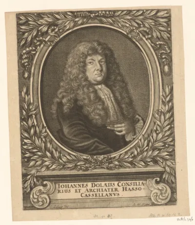 Portret van Johann Dolaeus