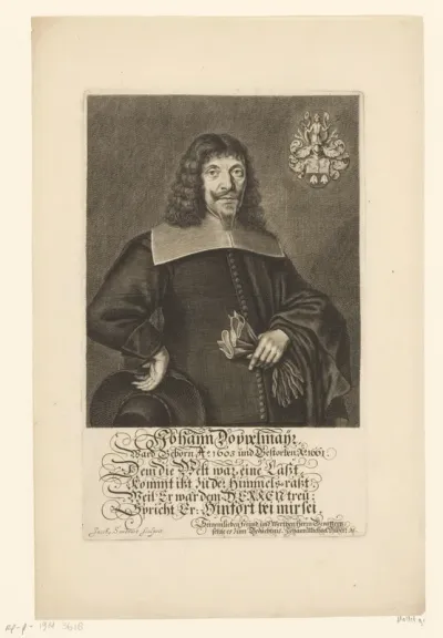Portret van Johann Doppelmayr