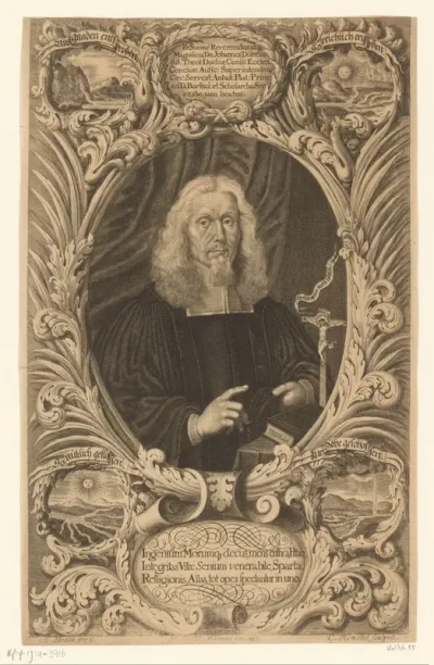 Portret van Johann Dürr
