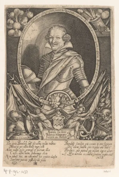 Portret van Johann Eitel Brendel von Homburg