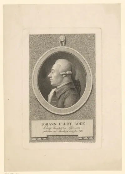 Portret van Johann Elert Bode
