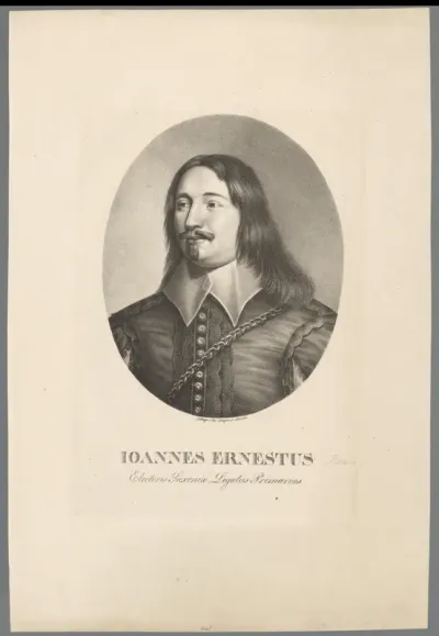 Portret van Johann Ernst von Pistoris