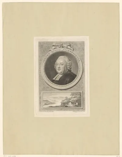 Portret van Johann Esaias Silberschlag
