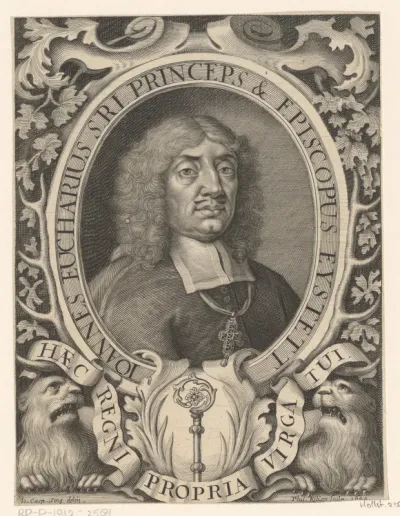 Portret van Johann Eucharius Schenck von Castell, bisschop van Eichstätt