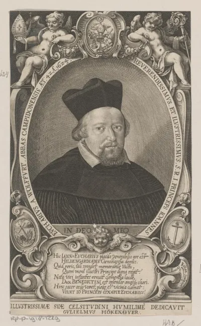 Portret van Johann Eucharius von Wolffurt op 42-jarige leeftijd