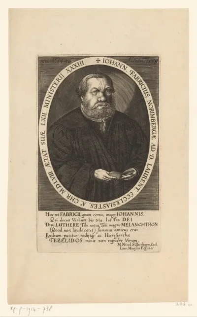 Portret van Johann Fabricius