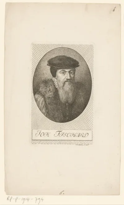 Portret van Johann Fichard